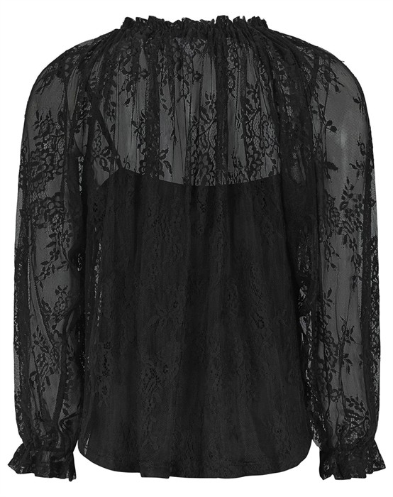 SRLaurel Bluse - Black